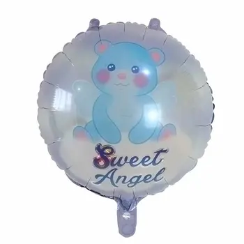10vnt 18 colių mielas lokys saldus anget Folija balionai baby shower globos Gimtadienio apdailos Vaikai balionas mergaitė berniukas prekes