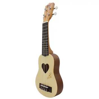 Mounchain 17 colių 12 Frets Ukulėle Mini Havajų Gitara, Muzikos Instrumentai eglė / sapele Vaikams Unisex Pradedantiesiems Šalis