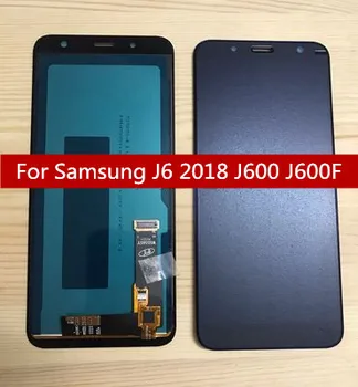 TFT Samsung Galaxy J6 2018 J600G/DS LCD Jutiklinis Ekranas skaitmeninis keitiklis Ekrano Surinkimo Samsung J600F/DS J600 LCD