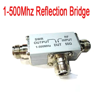 1-500MHz atspindys Tilto Stovi VSWR Banga/SWR /RF/ Krypties /Bridge RD tinklo matavimo