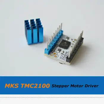1pc 3D Spausdintuvo Dalys Ultra Silent Stepstick TMC2100 Stepper Motor Driver Modulis