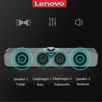 2021 Naujas Lenovo L102 TV Garso Juostą Belaidį 