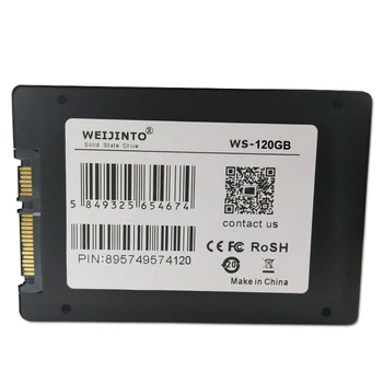 WEIJINTO SSD 240gb 60GB 120gb 32GB kietasis diskas kietojo disko 2.5 sata vidaus ir SSD Sata į USB 3.0 adapteris HDD Talpyklos