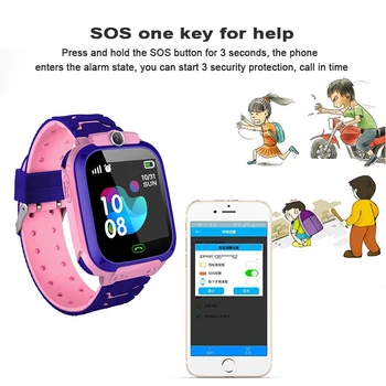 2020 m. Vaikų Smart Žiūrėti Vaikai SOS Stabdžių Prarado Smartwatch Su Sim Kortelė Balso Pokalbių Kameros Vandeniui Vaikams Dovanų, Skirtų 