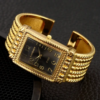 2020 Naujas Stačiakampio Moterų Laikrodžiai Bangle Prabangos Žiūrėti Moterų Garsaus Prekės ženklo Kvarco Gold Dial Laikrodis Relogio Feminino Laikrodis xfcs