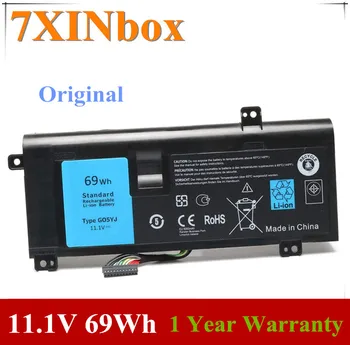 7XINbox 11.1 V 69Wh G05YJ 0G05YJ Nešiojamas Baterija DELL Alienware 14 A14 M14X R3 R4 ALW14D Y3PN0 8X70T