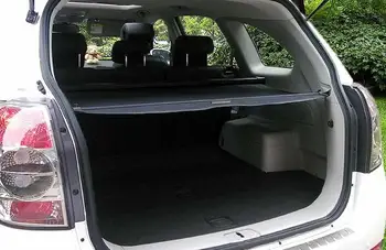 Aukštos Qualit Automobilio Galinės bagažo skyriaus Dangtis Security Shield Ekrano atspalvis Tinka Chevrolet Captiva 2007-2018 (juoda, smėlio spalvos)