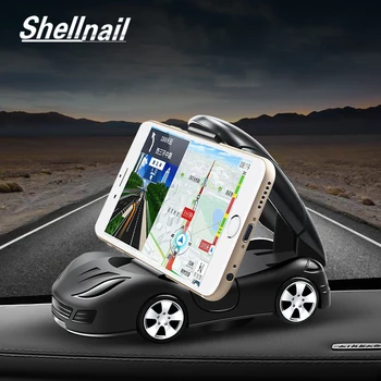 SHELLNAIL Automobilinio Telefono Stovas Sporto Automobilio Modelį Navigacijos GPS Plastiko Navigacijos Laikiklis Interjero prietaisų Skydelio Apdaila pagalba Telefonu