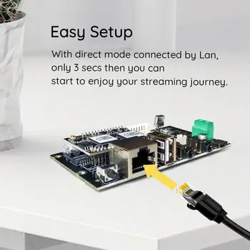 Up2Stream Pro V3, WiFi ir Bluetooth audio imtuvas valdybos belaidžio su spotify airplay, dlna interneto radijo Kelių kambarių Nemokama programa