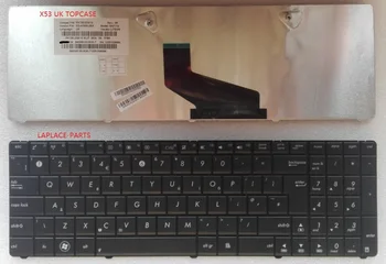 Nauja Originali UK klaviatūros Asus X53 X53Z K53 X73 04GN5JI1K00-7 SG-47600-2BA