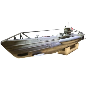 ARKMODEL vokietijos U-Boat Tipo VIIC Povandeninis RC 1:48 mastelio Modeliai Plastiko Hobis Rinkinys