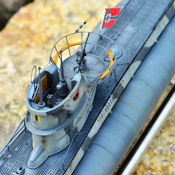 ARKMODEL vokietijos U-Boat Tipo VIIC Povandeninis RC 1:48 mastelio Modeliai Plastiko Hobis Rinkinys