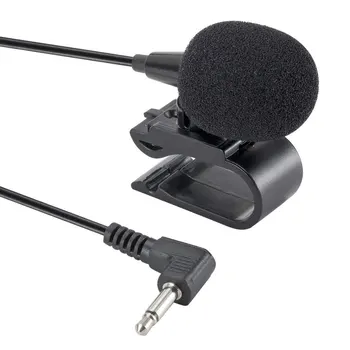 Automobilių Garso Mikrofonas Išorinis Bluetooth Mikrofonas Auto Automobilių DVD Radijo PC Automobilių Navigacijos Mic GPS Aukštos raiškos Balso Mic