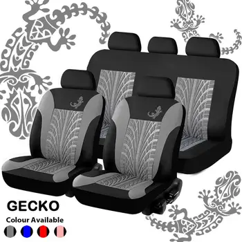Naujas Stilius, Universalus Stiliaus, Pilnas Komplektas Gecko 3D Padangų Spausdinti Interjero Aksesuarų Automobilių Raštas Automobilių Sėdynės Padengti Automobilio Įrankiai