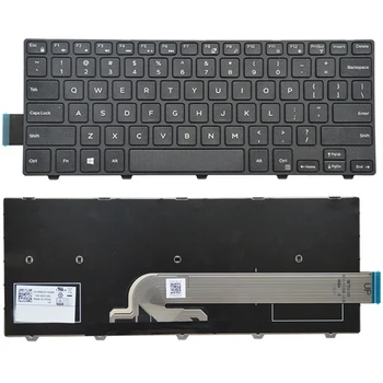 Naujas Originalus klaviatūra Dell Inspiron 14 3000 serija 3452 3441 3442 5447 3458 14-3000 3441 3451 3452 3462 3465 Nešiojamojo kompiuterio klaviatūra