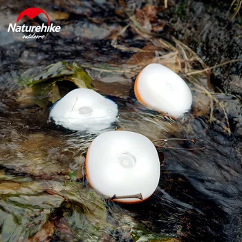 NatureHike Lauko Kempingas Žibintų LED Palapinė Šviesos Vandeniui Minkšta Šviesa Lauko Kabinti, Įkrovimas Iš USB NH16D300-C