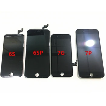 Patikrintas AAA, LCD Ekranas iphone6S Jutiklinis Ekranas skaitmeninis keitiklis LCD Ekranas iphone7 pantalla iphone5 6 6S 6SP 7 7P Lcd