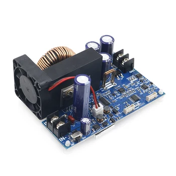 50V12A 600W CNC step-down reguliuojamas maitinimo modulis, voltamperas matuoklis, DC stabilizuota įtampa, LCD ekranas