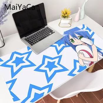 MaiYaCa Lucky Star Konata Izumi mergina Gražus Anime Pelės Kilimėlį Žaidimų Priedai Kilimėlis Pelę, Kilimėlį, Klaviatūrą xxl Pelės Mygtukai Žaidimas