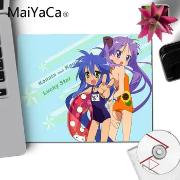 MaiYaCa Lucky Star Konata Izumi mergina Gražus Anime Pelės Kilimėlį Žaidimų Priedai Kilimėlis Pelę, Kilimėlį, Klaviatūrą xxl Pelės Mygtukai Žaidimas