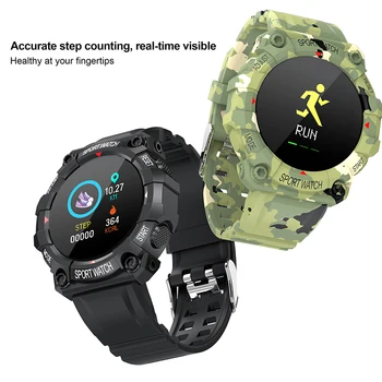 Smart Watch Moterų, vyrų Sporto Smart Apyrankė atsparus Vandeniui Žiūrėti Pedometer Širdies ritmo Monitorius LED spalvų ekrano Xiaomi 