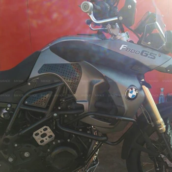Bakas Traukos Padas BMW F 800 GS 2008-2012 m. F800 Motociklų Aksesuarų Pusėje Anti Slip Lipdukai 3M Kelio Raštas Moto Nuoma