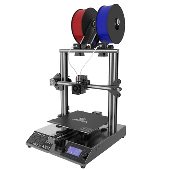 Geeetech 3D Spausdintuvą, A20M 2 in 1 Out Greitas Surinkimas 3d spausdintuvas didelis TF Kortelę Spalvos Maišytuvas Tvirtas pagrindas Su Automatinio Niveliavimo 3d