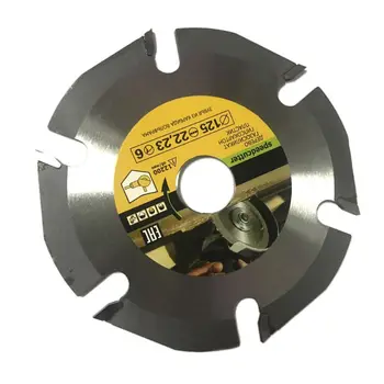 125mm 6T diskinio Pjūklo Ašmenys Multitool Šlifuoklis Pamačiau Diską Karbido Medienos Pjovimo Disko Drožyba Geležtės Kampas Smulkintuvai