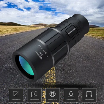 NAUJAS Profesionalus 10x40 HD Dual Focus Zoom Galingas Monokuliariniai Teleskopo Didinimas High Times Už Paukščių stebėjimas Medžioklė