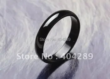 36pcs Aukščiausios Kokybės Juodas Paprastas Nerūdijančio Plieno Uodega Žiedai,Nemokamas Pristatymas