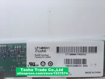 Naujas 14.0 Nešiojamas Ekranas LED Dispaly LP140WH1 TLA2 LP140WH1-TLA2 HD 1366*768