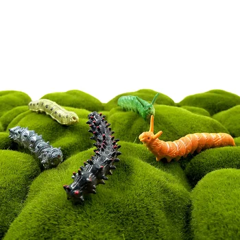 12Pc Gyvas Grupės Dirbtiniai vabzdžių Širdys plastiko gyvūnų lėlės modelio veiksmų skaičius, PASIDARYK pats Apdailos karšto nustatyti žaislai vaikams dovanų