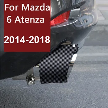 Automobilių Išmetamųjų Anglies Pluošto Duslintuvo Patarimas Nerūdijančio Plieno Vamzdžių Apdaila, Automobilių Galiniai Gerklės už Mazda 6 Atenza 2018 m. 2016 m. 2017 m. m. m.