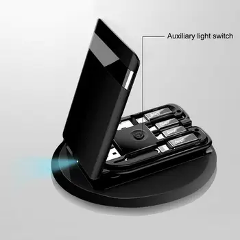 Daugiafunkcis Duomenų Saugojimo Universalus Smart Adapteris Kelionės Nešiojamieji Kortelių talpinimo Paramos Wireless Charging 