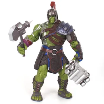 Thor 3 Ragnarok Hulk Robert Bruce Banner PVC keršytojas 3 Veiksmų Skaičius, Kolekcines, Modelis Žaislas 20cm