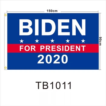 Joe Bidenas iki 2020 m. Prezidento Vėliavos Ir Vėliavėlės Ženklas 3X5Ft Tvirtos Medžiagos Dvigubai Susiuvami Žalvario Grommets