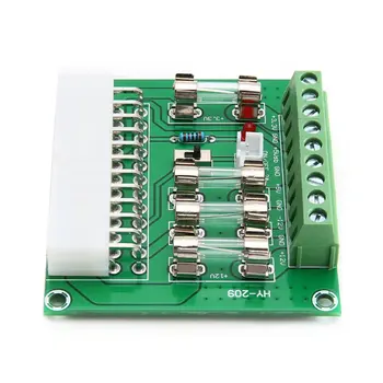24/20-pin ATX Kompiuteris PC Maitinimo Breakout Valdybos Adapter Išplėtimo Modulis 
