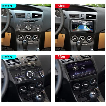 2 Din GPS Navigacija Radijo Multimedijos Grotuvo MAZDA 3 Mazda3 2010 m. 2011 m. 2012 2G+32G Android 9.0 Automobilio garso sistemos, Garso ir Vaizdo Grotuvas
