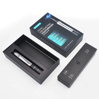 Elektriniai dantų šepetėlis Blue-ray balinimo 4 režimas švarus balinimo masažas sonic vibracijos vandeniui 2vnt elektros dantų šepetėlį vadovai
