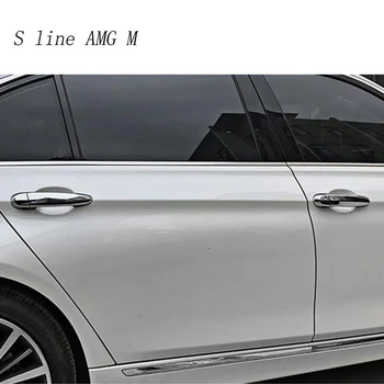 Automobilio Stilius BMW 3 4 Serijos 3GT F30 F32 F34 Išorinės Durys Dubenį Juostelės Ir Rankena, Apsauginiai Lipdukai Apima Apdaila auto Priedai