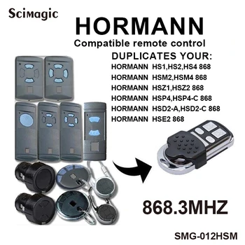 1pcs Hormann HS1 HSM2 HSM4 HSE2 Klonas, nuotolinio valdymo pultas,HORMANN 868.3 mhz garažas komandą,vartų valdymas,nuotolinio valdymo popierinės kopijavimo aparatų matricos