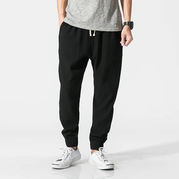 Haremo Kelnės Vyrams Japonijos Streetwear Prakaito Kelnės Vyrams Mados Atsitiktinis Poilsiu Vyrų Kelnės Sweatpants Hip-Hop 5XL 2020 m. Rudenį