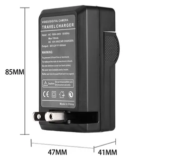 Baterijos Kroviklis skirtas Canon PowerShot G7, G9, S30, S40, S45, S50, S60, S70, S80 Skaitmeninis Fotoaparatas