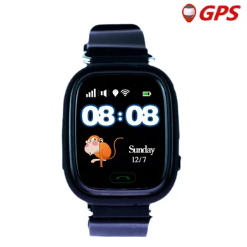 Q90 GPS Vaikas Smart Watch Telefono Poziciją Vaikams Žiūrėti 1.22 colių Spalvotas Jutiklinis Ekranas WIFI SOS Smart Baby Žiūrėti Q50 q80 q60 Žiūrėti
