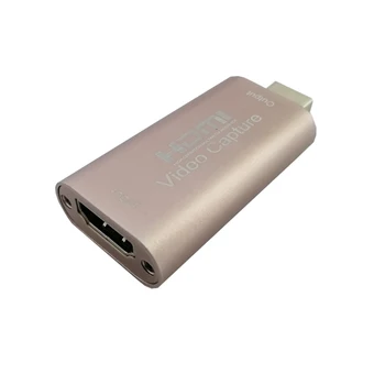 4K Mini Video Capture Card HD HDMI 1080P Įsigijimo Kortelė, USB 3.0, Audio Video Capture Card Adapteris PS4 XBOX Live Stream