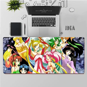 Maiya Aukščiausios Kokybės Anime Sailor Moon Klaviatūros Kilimėlis, Guminės Žaidimų kilimėlis Stalas Kilimėlis Nemokamas Pristatymas Didelis, Mouse Pad Klaviatūros Kilimėlis