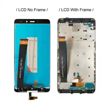 LCD Xiaomi Redmi 4 Pastaba MediaTek MTK Gel X20 Pilnas Ekranas skaitmeninis keitiklis Touch Asamblėjos Redmi NOTE4 Ekranas Su karkasu
