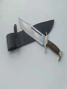 Bowie aštrių rambo bıçak kolu avcılık sabit bıçak açık kamp ordu özel kuvvet savaş taktik maket bıçağı išlikimo