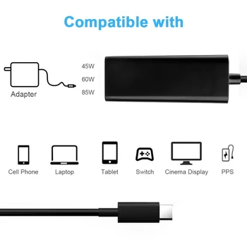 3 in 1 USB-C Adapterio Tipas-C 1/2 Konverteris Adapteris Nešiojamieji kompiuteriai Nešiojamieji kompiuteriai, išmanieji telefonai