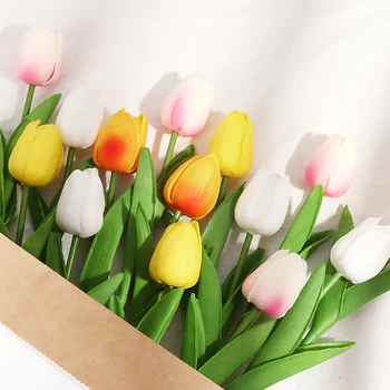 10VNT Dirbtinių Gėlių, Vestuvių Papuošimas, Gėlių Namų Puošybai Gėlių Modeliavimas Augalų Pajusti Motinos Diena Padėkos Dovana